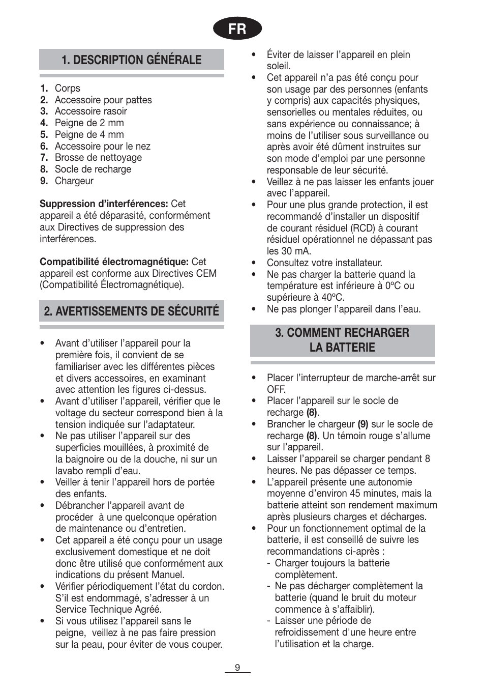 Fagor MG-35 User Manual | Page 10 / 35