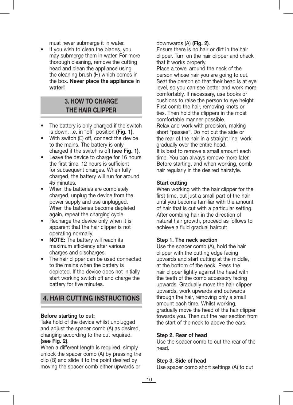 Fagor MCP-45C User Manual | Page 11 / 46