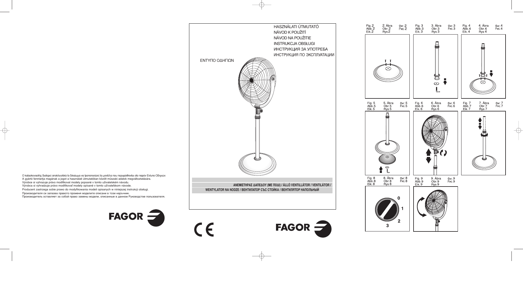 Fagor VI-120P User Manual | 26 pages