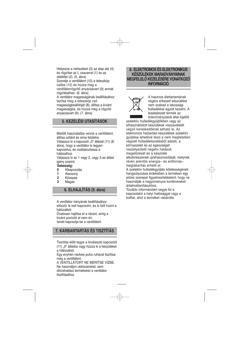 Fagor VI-120P User Manual | Page 17 / 26