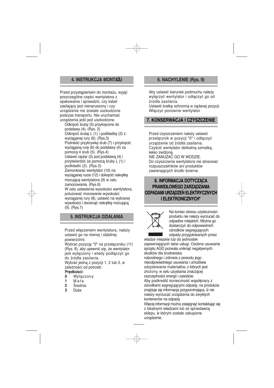 Fagor VI-120P User Manual | Page 23 / 26