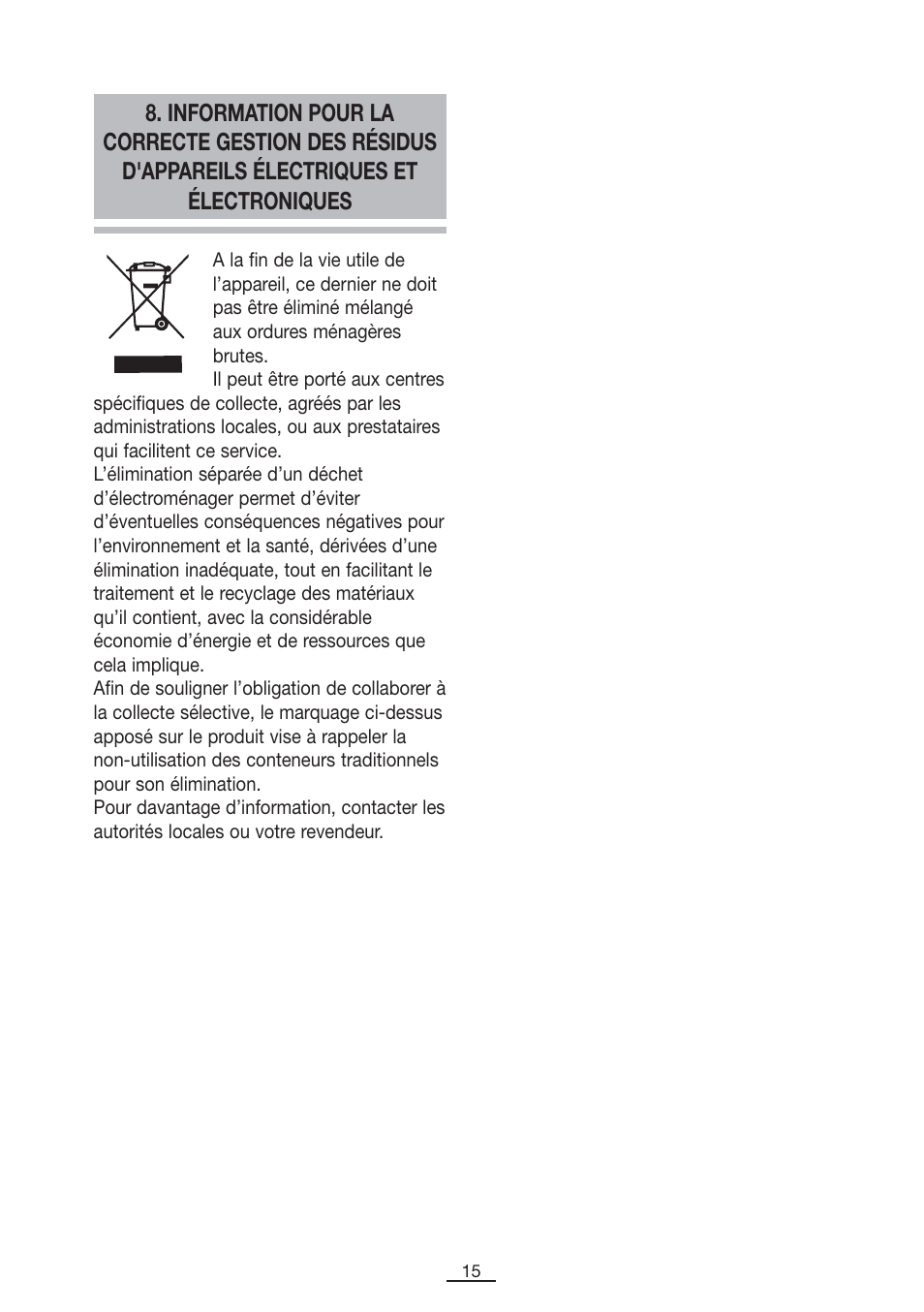 Fagor VTR-12 User Manual | Page 17 / 42