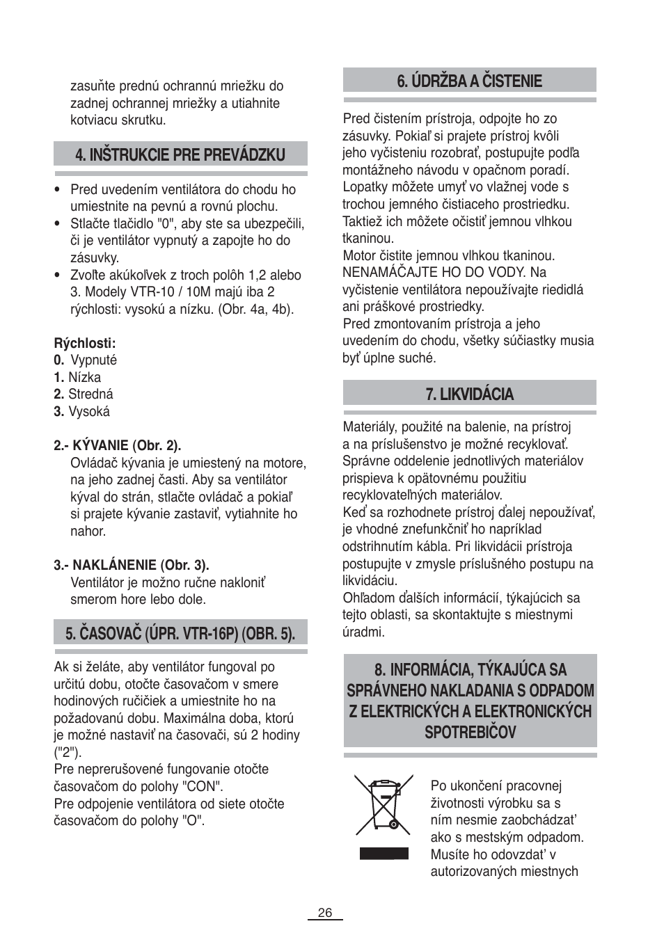 Fagor VTR-12 User Manual | Page 28 / 42