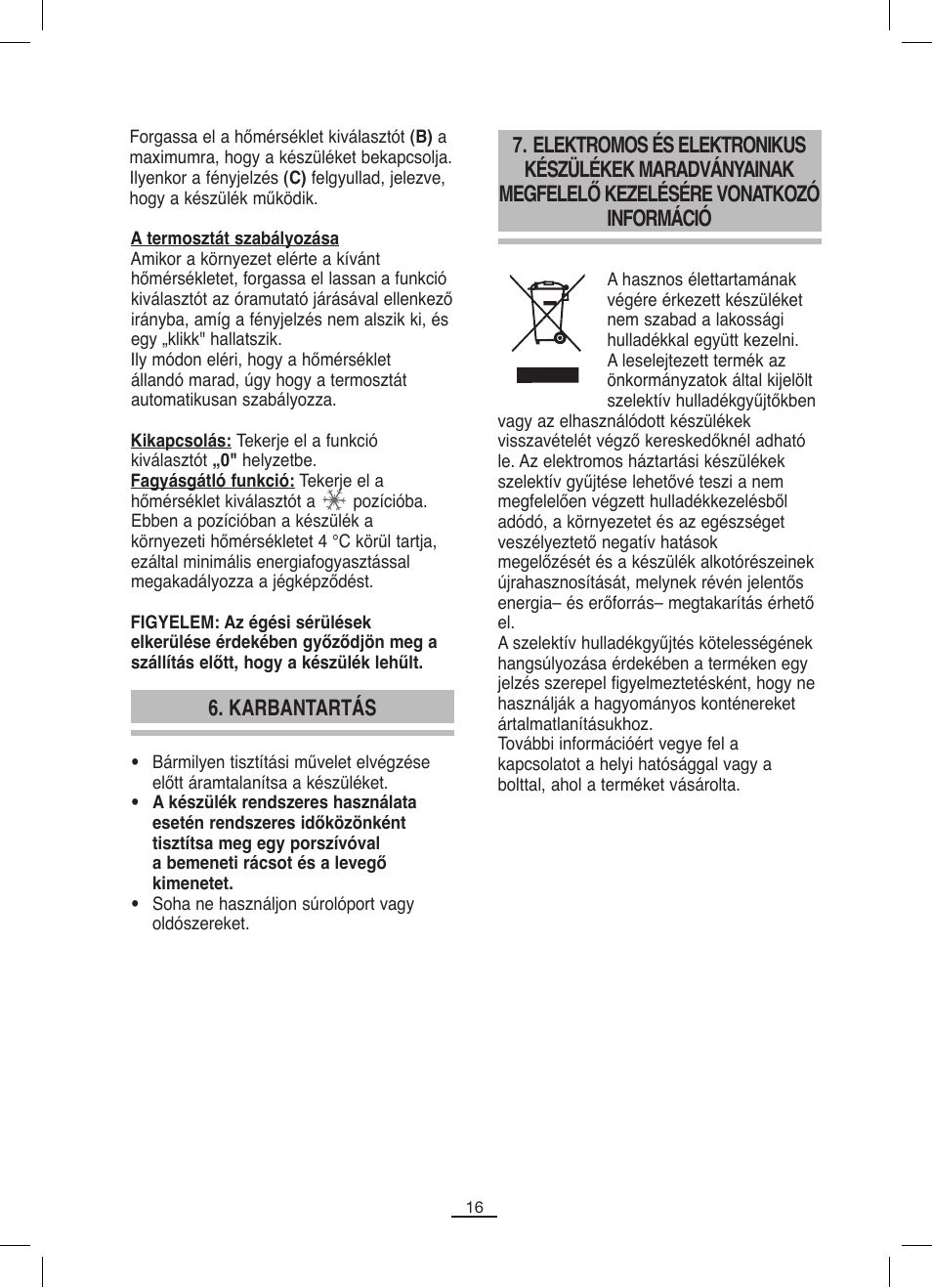 Fagor TRV-320 User Manual | Page 17 / 26