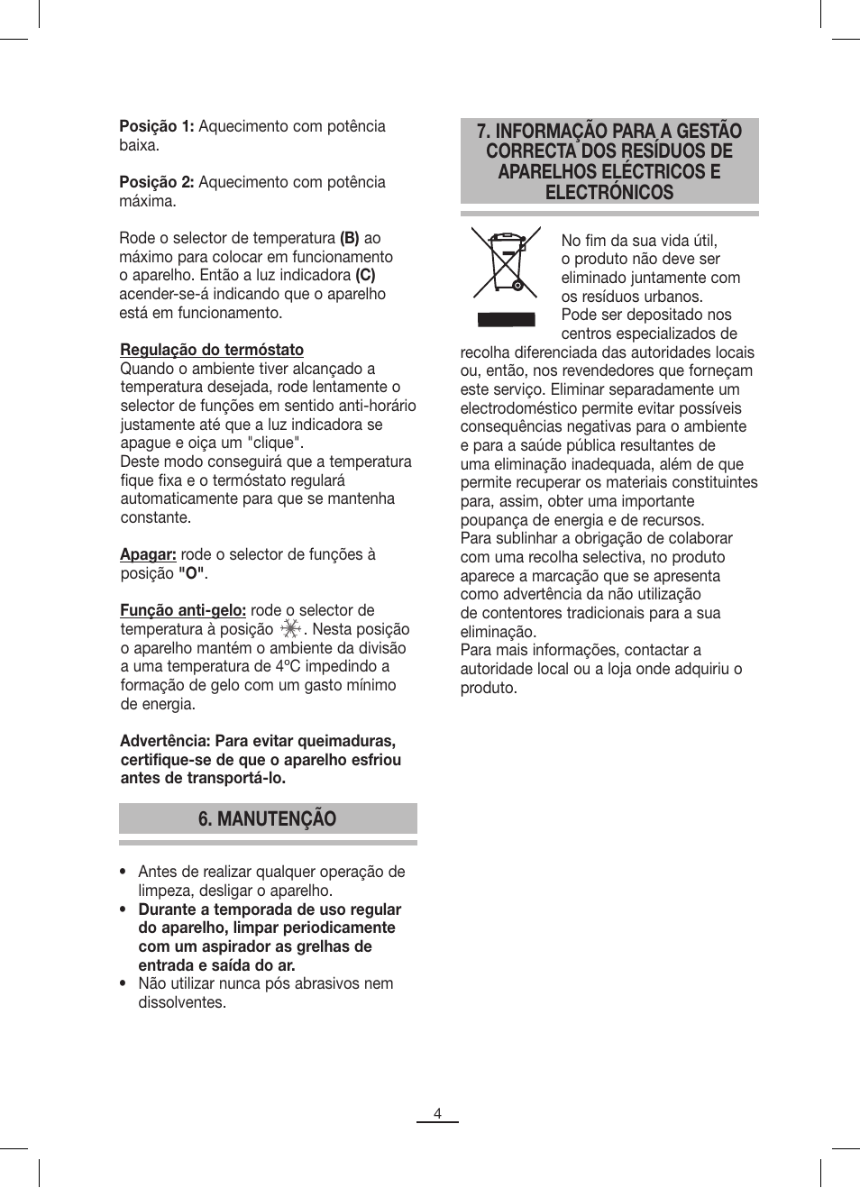 Fagor TRV-320 User Manual | Page 5 / 26