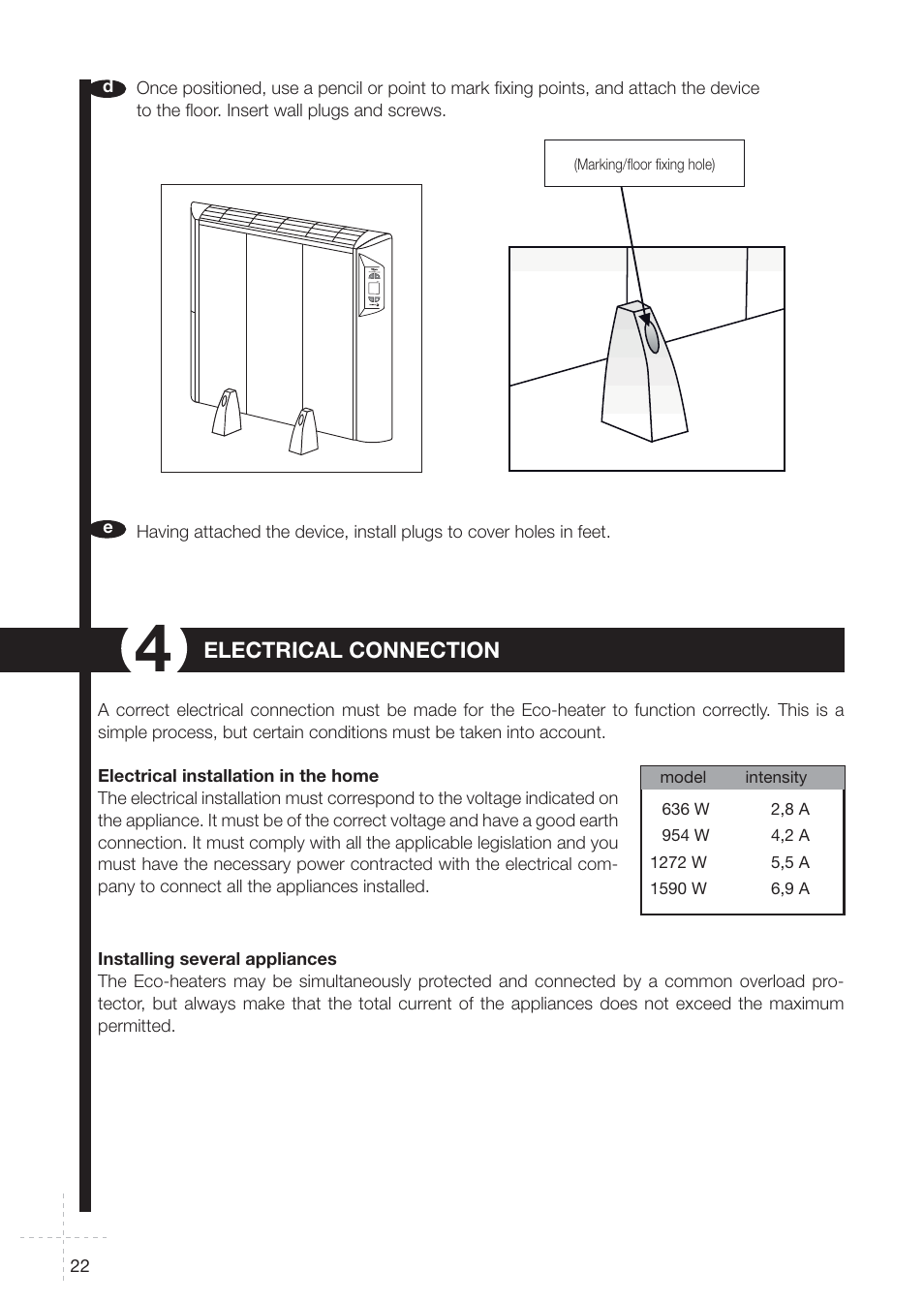 Fagor REIN-652I User Manual | Page 22 / 74