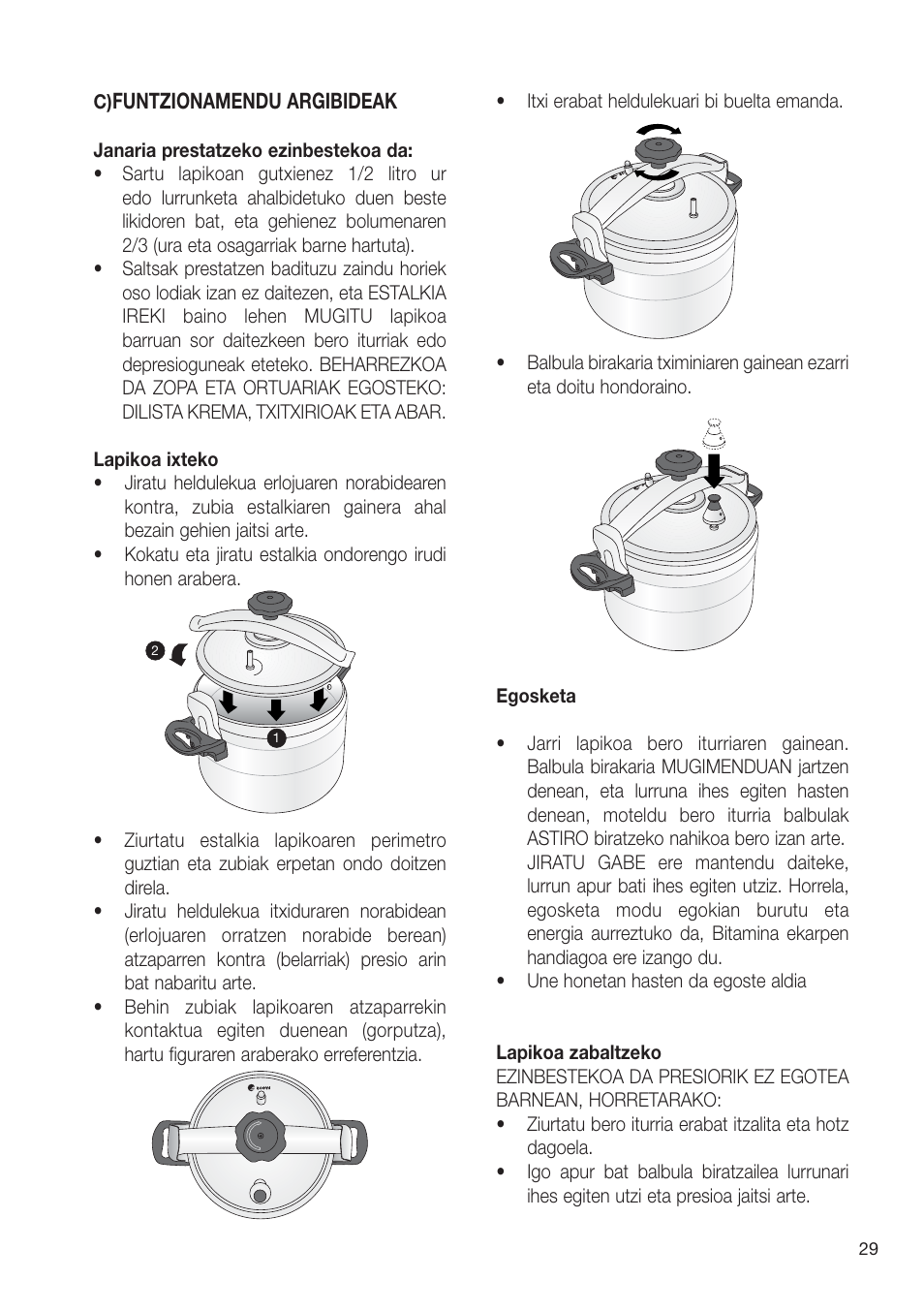 Fagor PRACTICA User Manual | Page 31 / 36