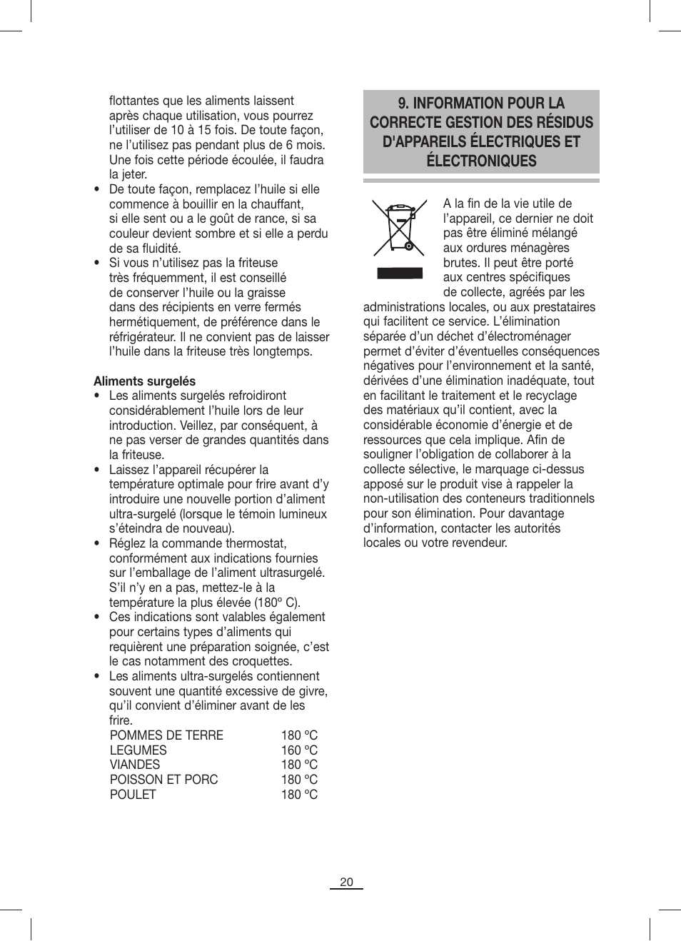 Fagor FP-7L User Manual | Page 21 / 21