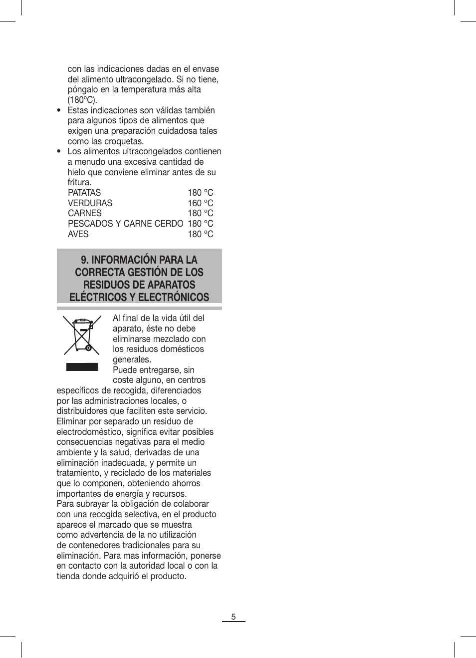 Fagor FP-7L User Manual | Page 6 / 21