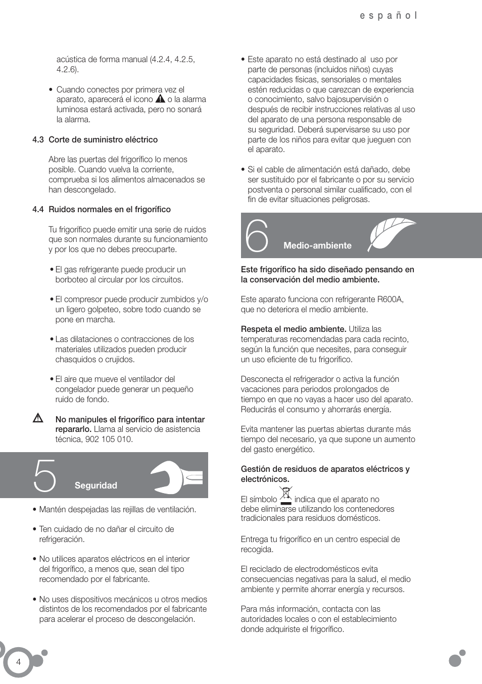 Fagor FFK6845VX User Manual | Page 11 / 86