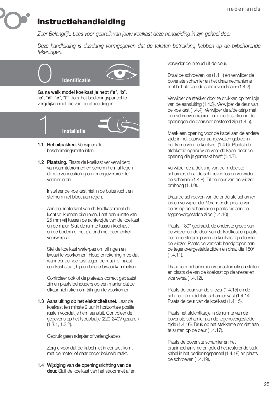 Instructiehandleiding | Fagor FFK6845VX User Manual | Page 32 / 86