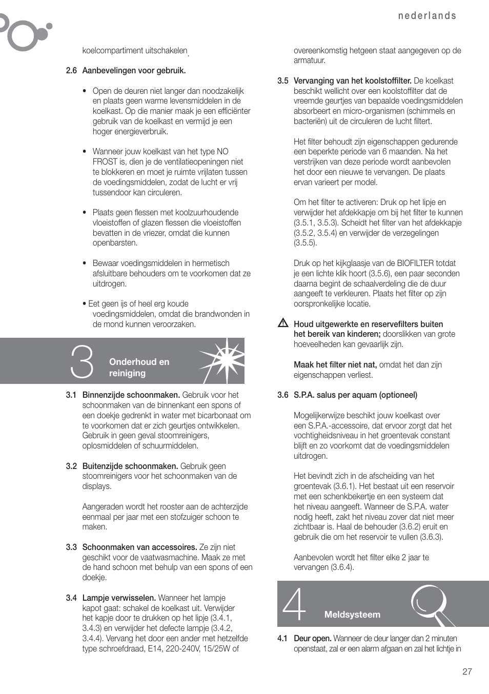 Fagor FFK6845VX User Manual | Page 34 / 86