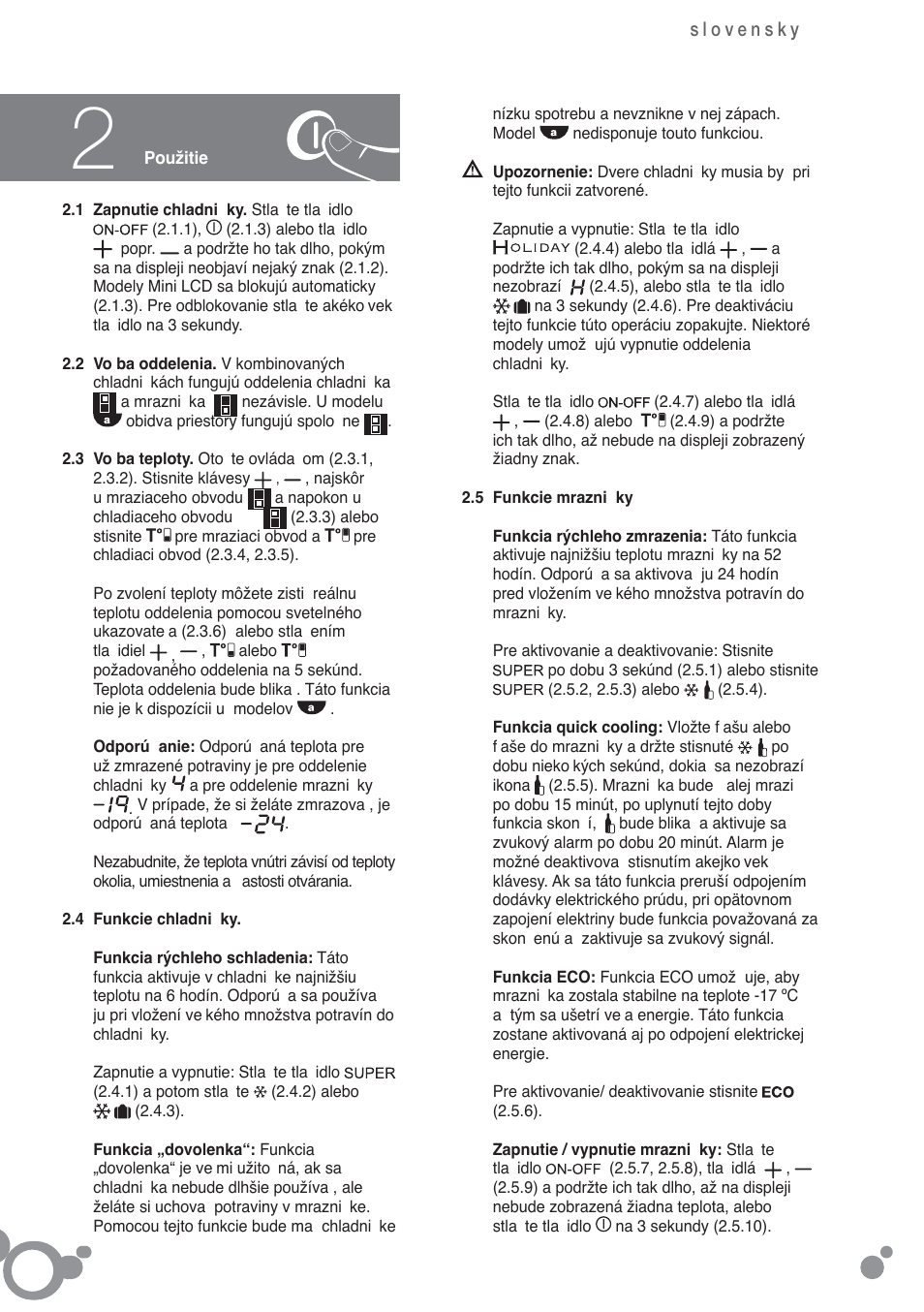 Fagor FFK6845VX User Manual | Page 49 / 86