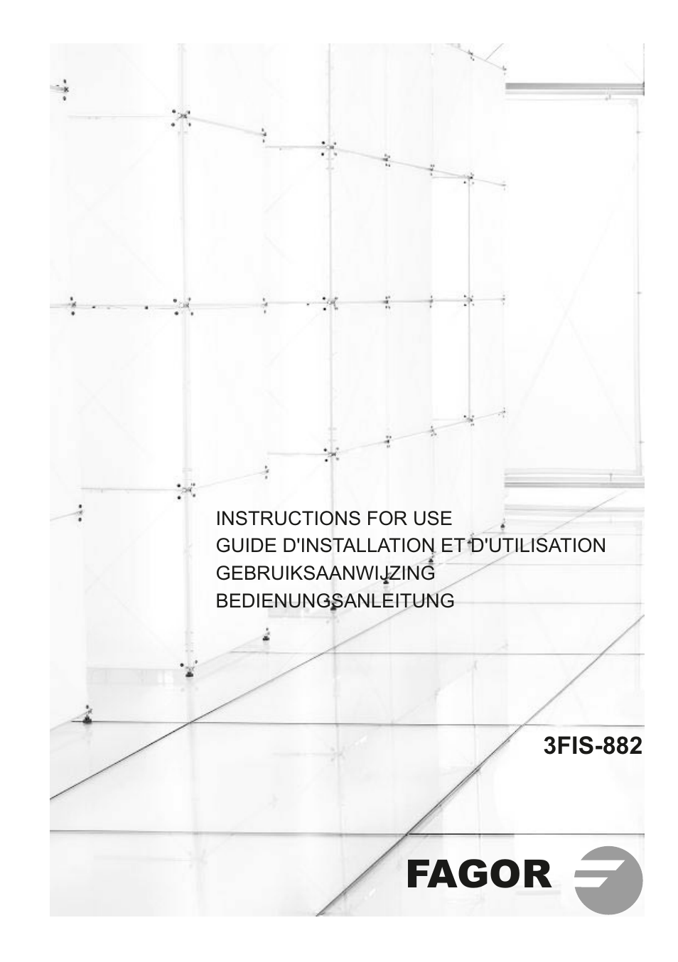 Fagor 3FIS-882 User Manual | 44 pages