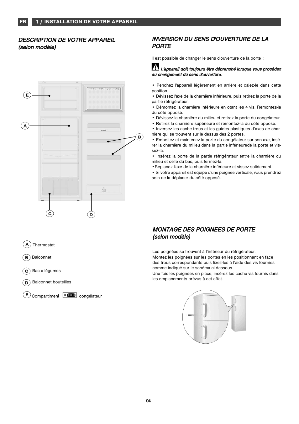 Fagor FA2532 User Manual | Page 23 / 56