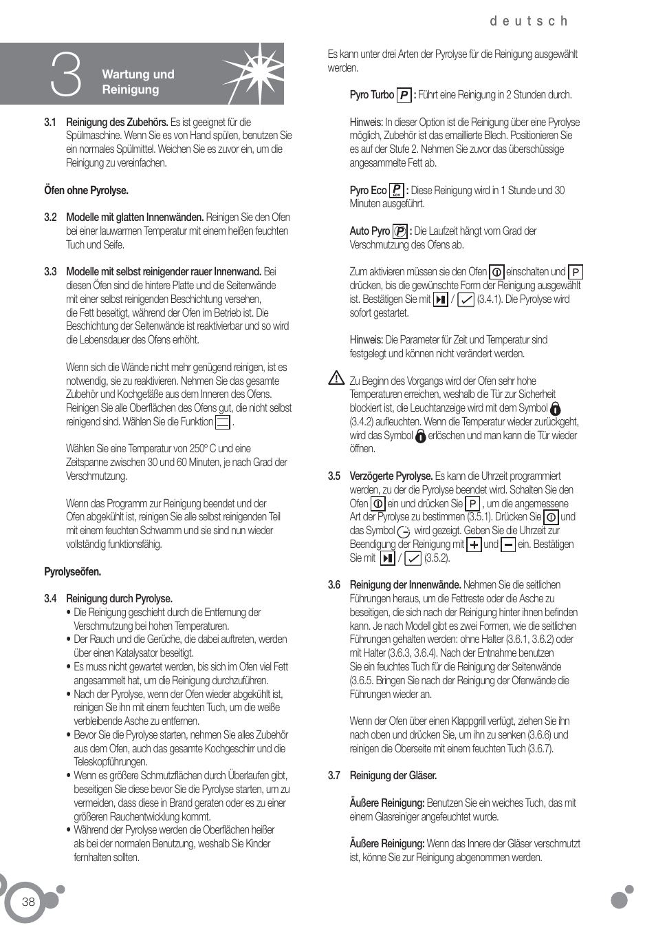 Fagor 6H-54X User Manual | Page 40 / 118