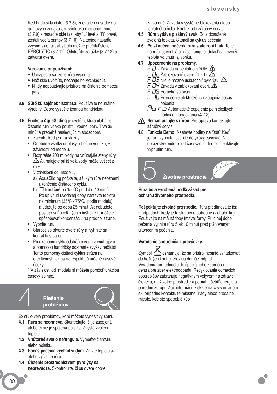Fagor 6H-54X User Manual | Page 82 / 118