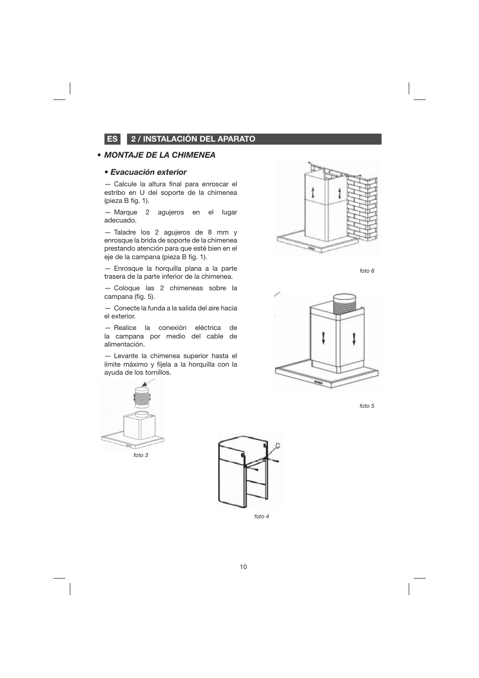 Fagor 9CFB61X User Manual | Page 10 / 228