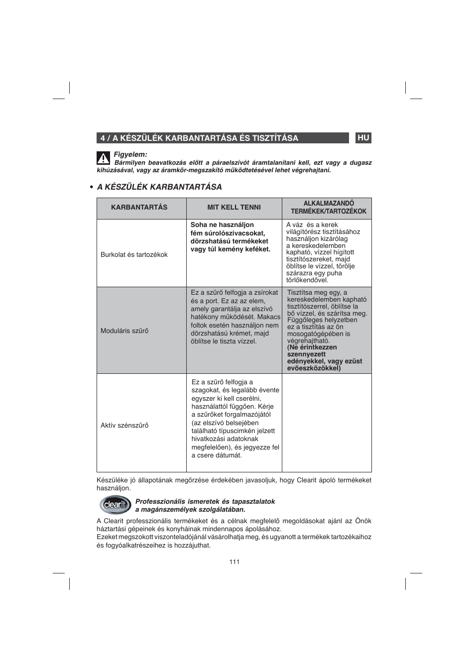 Fagor 9CFB61X User Manual | Page 111 / 228