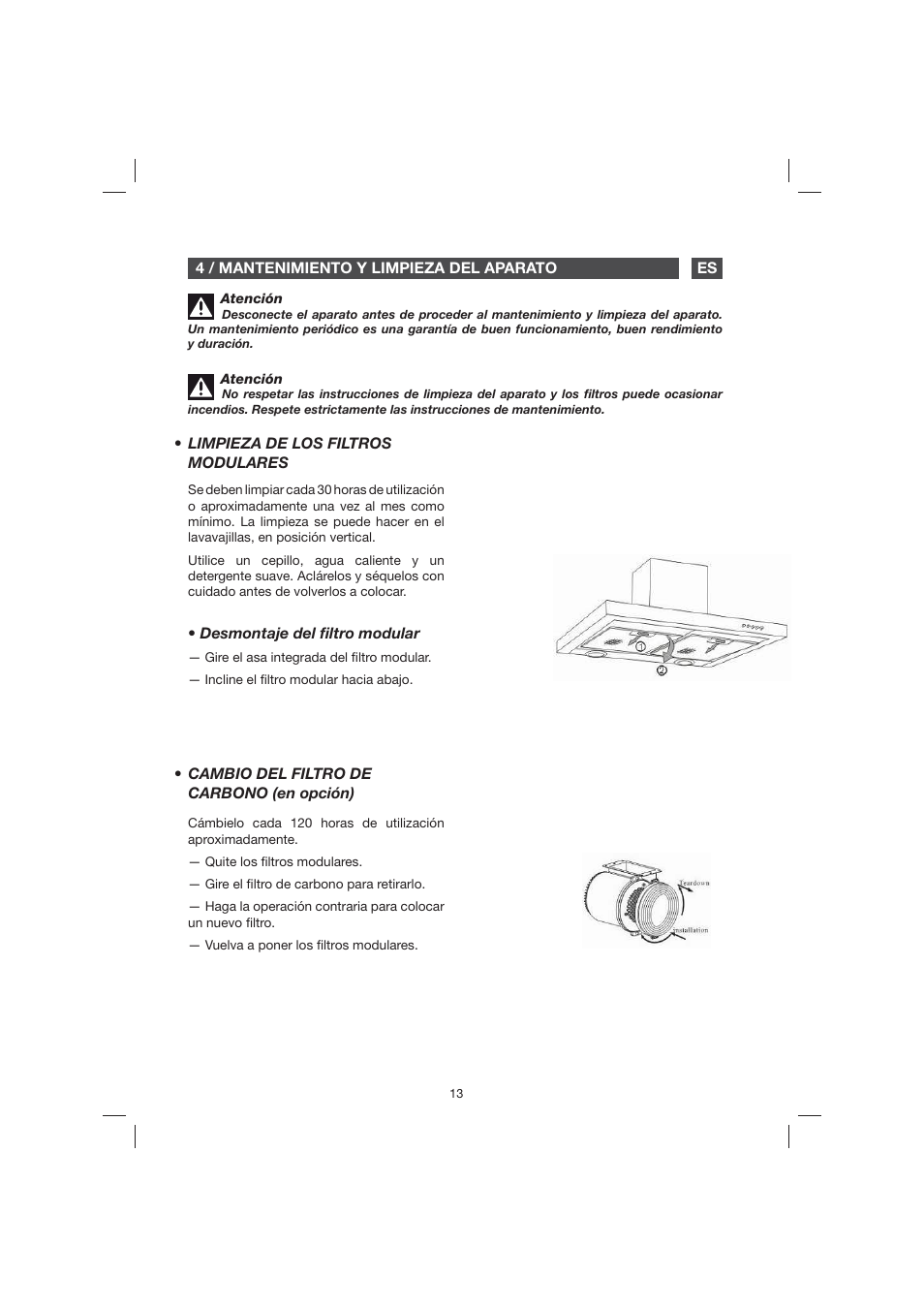 Fagor 9CFB61X User Manual | Page 13 / 228