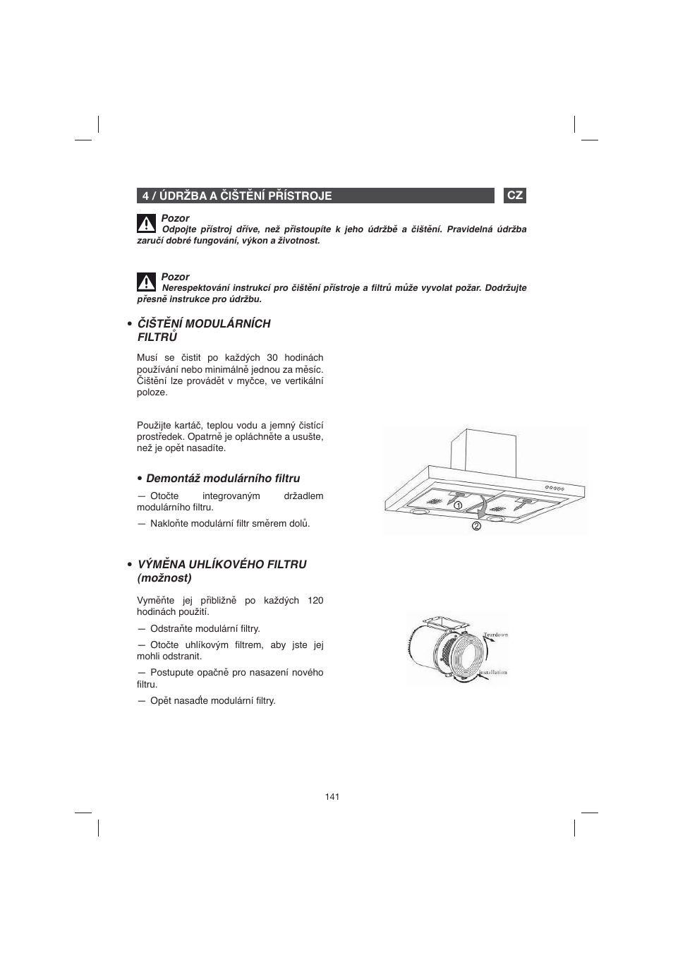 Fagor 9CFB61X User Manual | Page 141 / 228