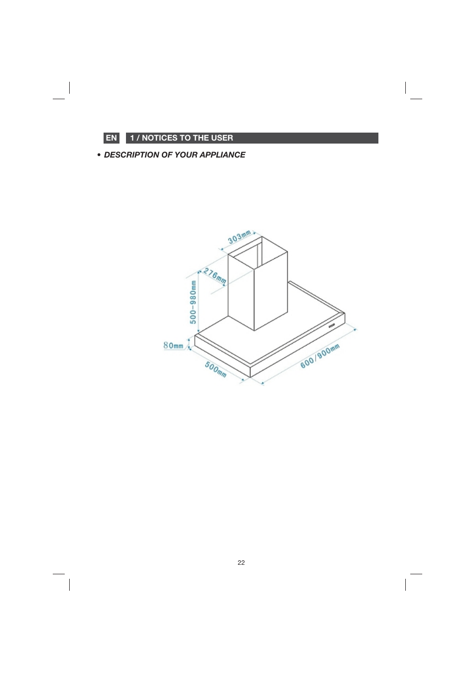 Fagor 9CFB61X User Manual | Page 22 / 228