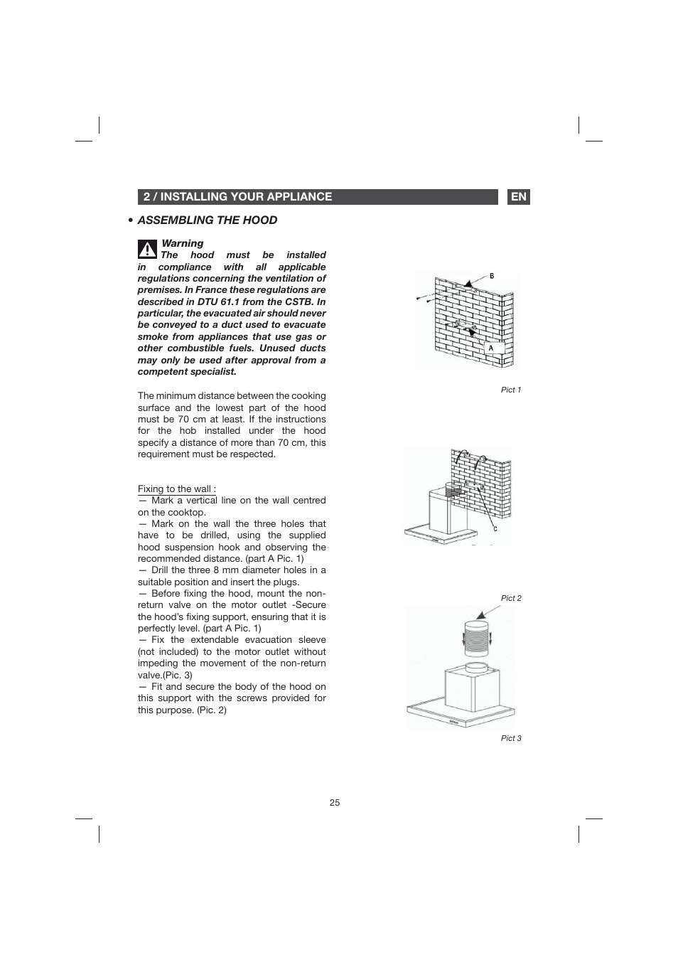 Fagor 9CFB61X User Manual | Page 25 / 228