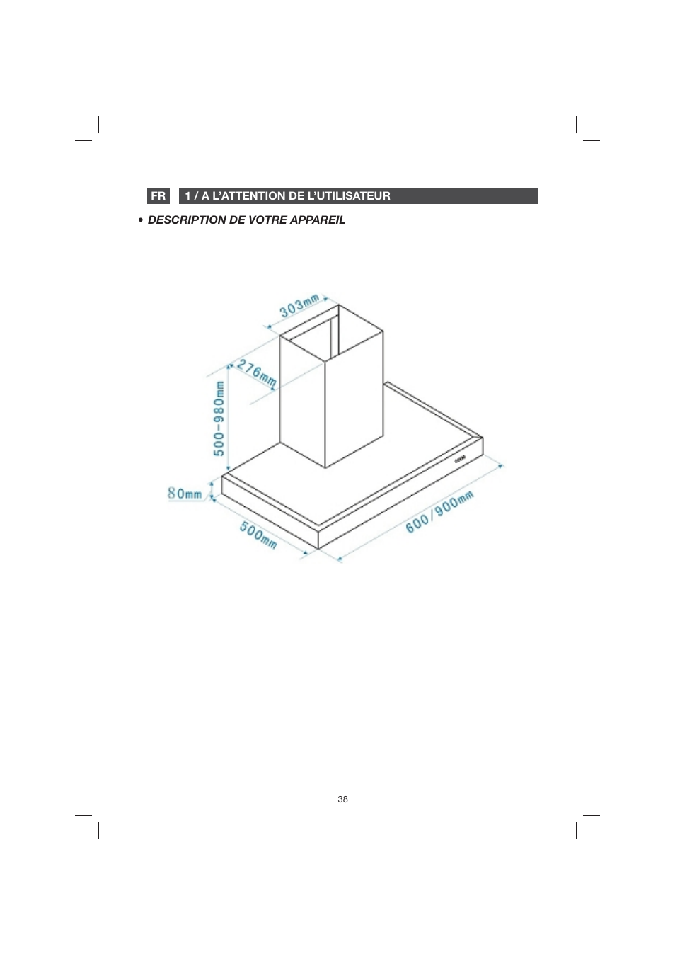 Fagor 9CFB61X User Manual | Page 38 / 228