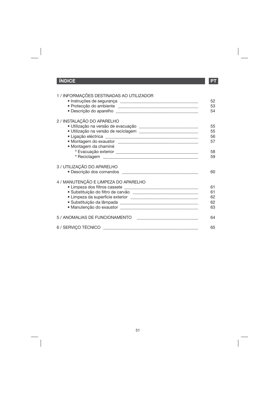 Fagor 9CFB61X User Manual | Page 51 / 228