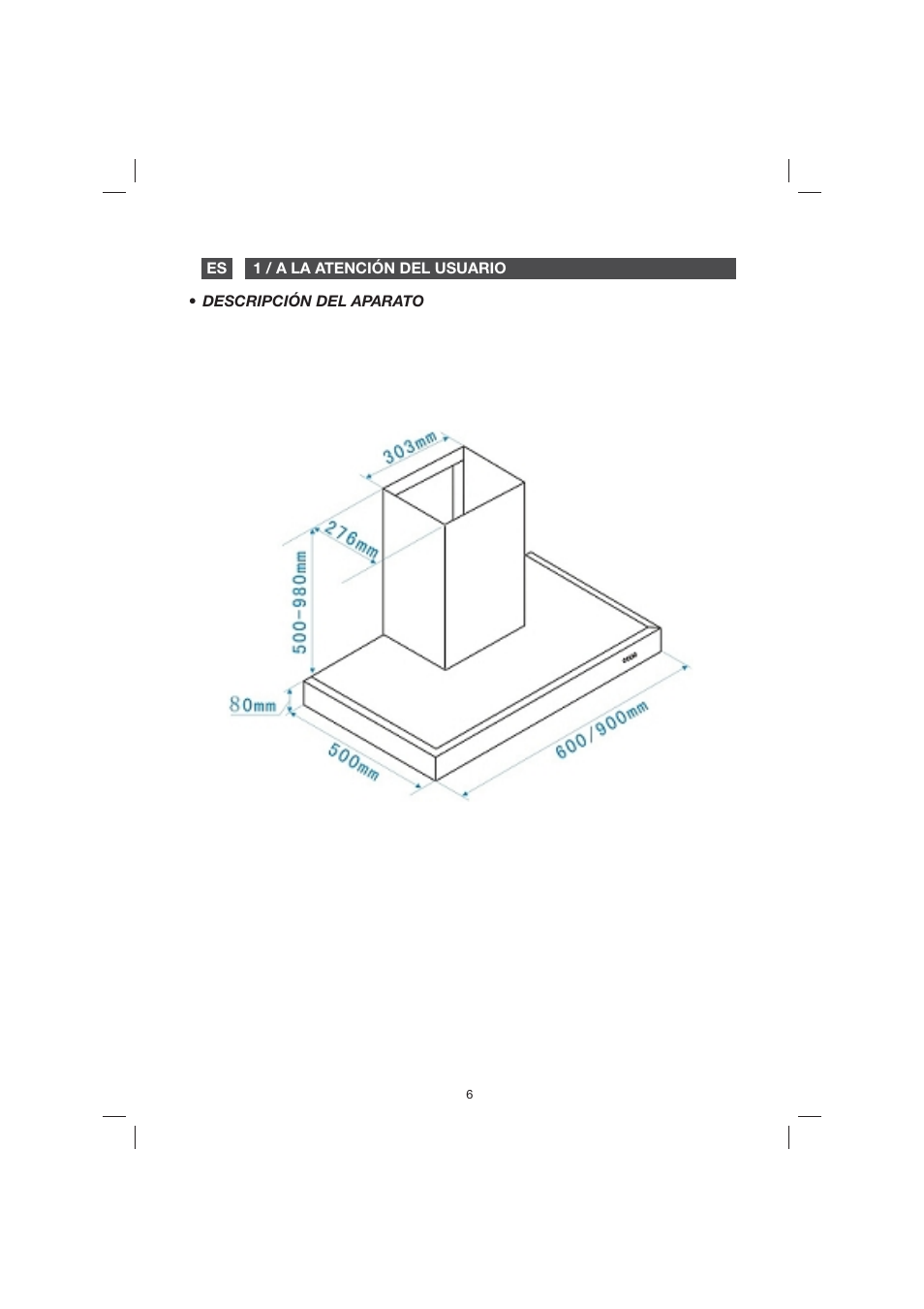 Fagor 9CFB61X User Manual | Page 6 / 228