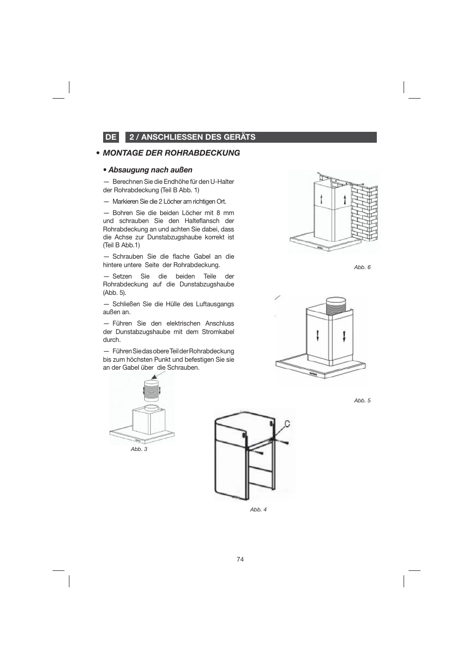 Fagor 9CFB61X User Manual | Page 74 / 228