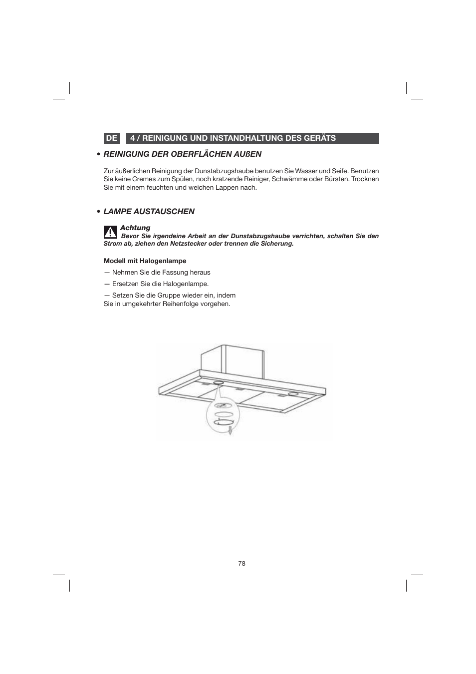 Fagor 9CFB61X User Manual | Page 78 / 228