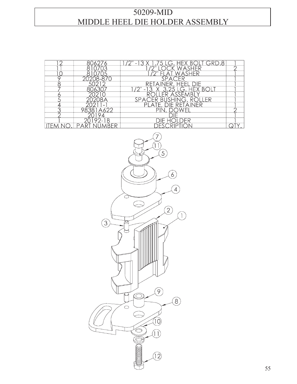 Hawk Industries T-Wrex Sr. Manual Serial Numbers 100 to 105 User Manual | Page 55 / 79