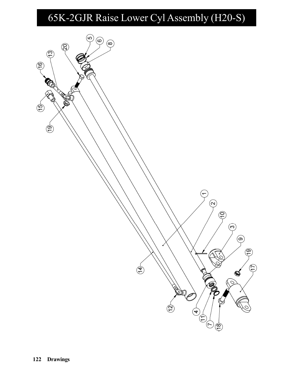 Hawk Industries Hawkjaw Jr. Manual 65K-2GJR Serial Numbers 21 to 32 User Manual | Page 122 / 147