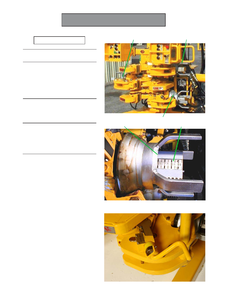 Adjust for make up | Hawk Industries Hawkjaw Sr. Manual 100K-2GSR Serial Numbers 121 to 140 User Manual | Page 19 / 192