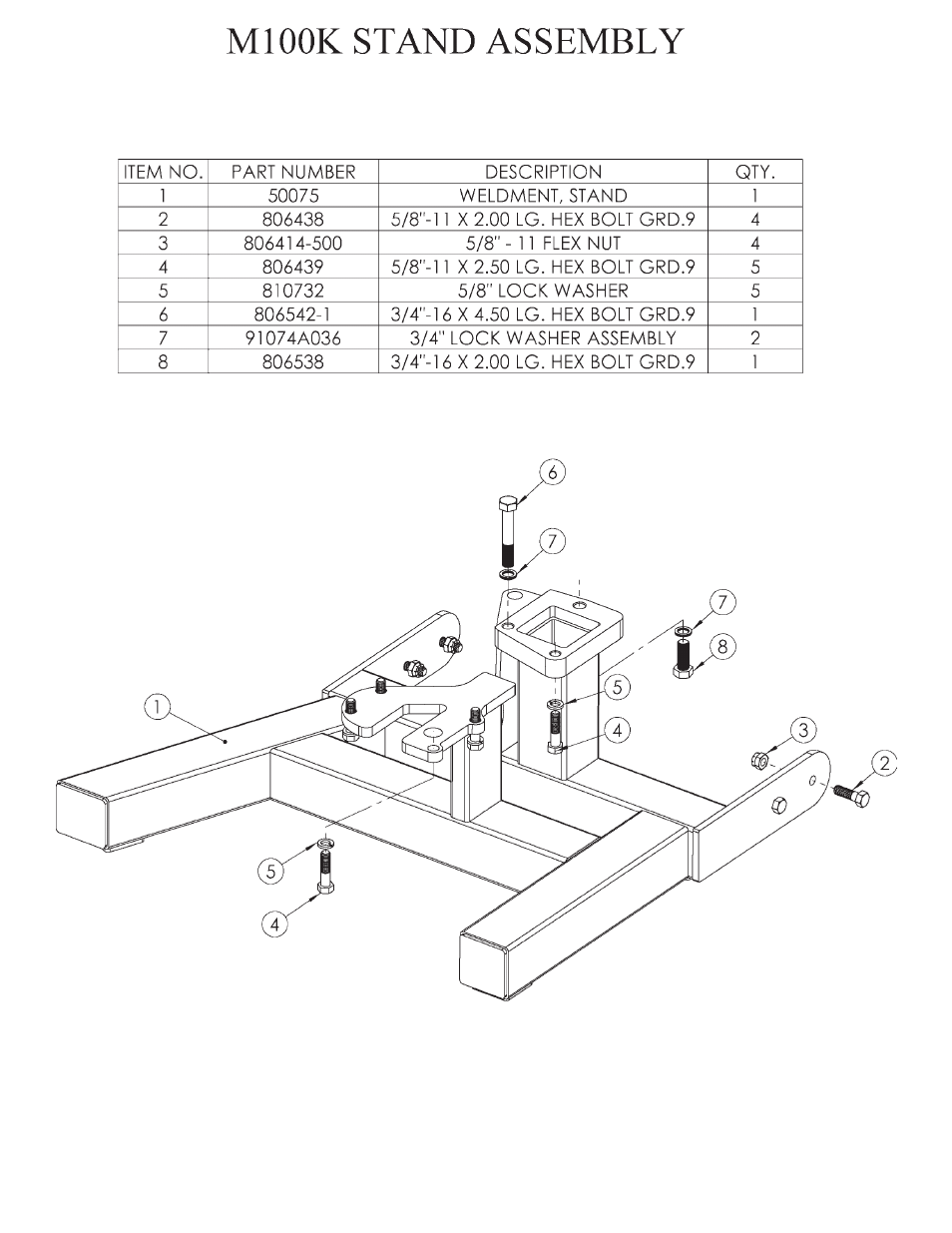 Hawk Industries Hawkjaw Sr. 100K-2GSR M100K Serial Numbers 141 to 200 User Manual | Page 186 / 215