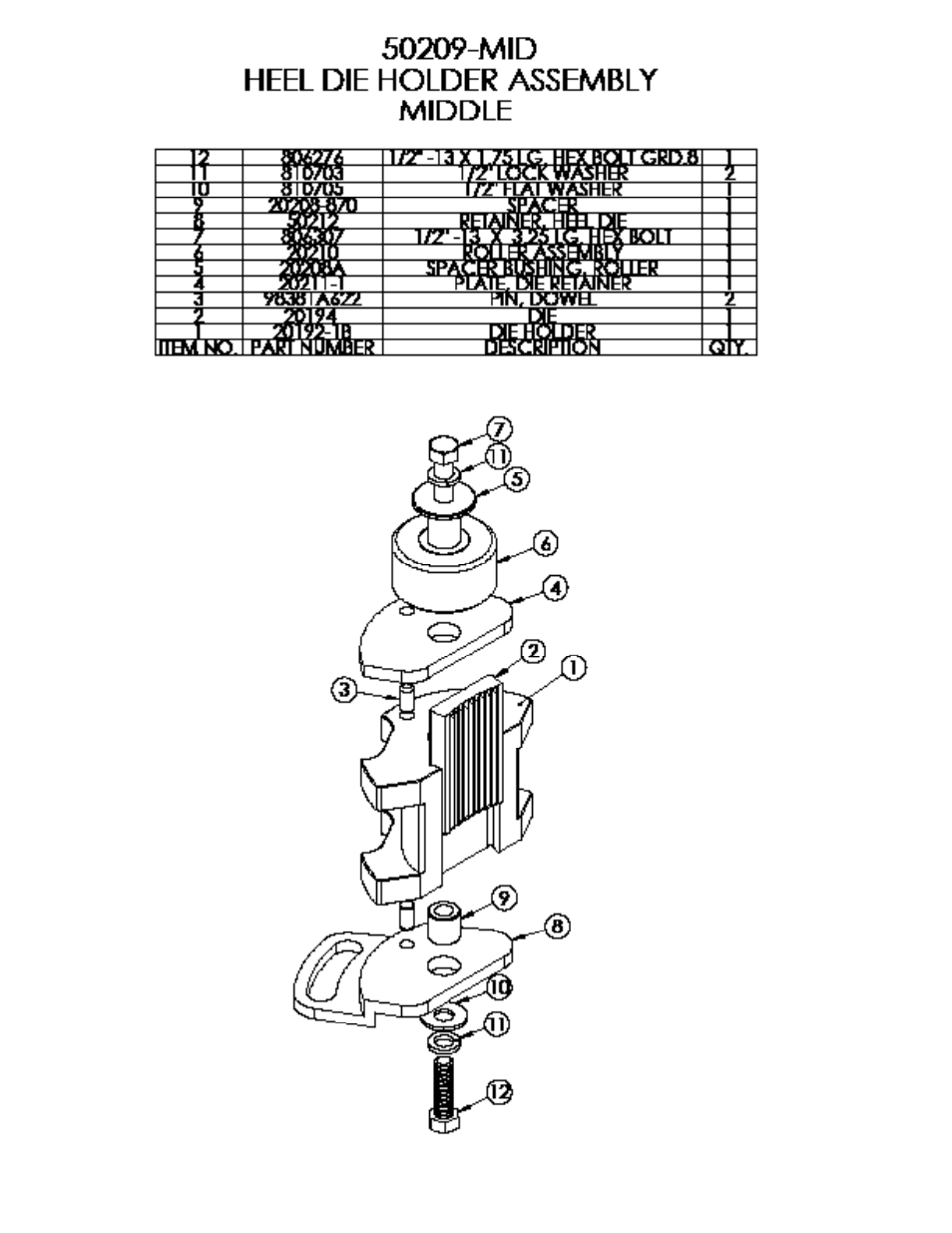 Hawk Industries Hawkjaw Sr. 100K-2GSR M100K Serial Numbers 141 to 200 User Manual | Page 206 / 215