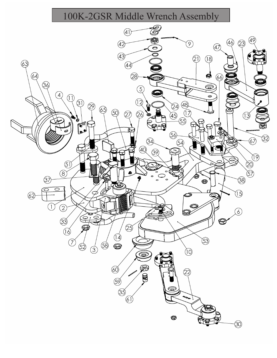 Hawk Industries Hawkjaw Sr. 100K-2GSR M100K Serial Numbers 141 to 200 User Manual | Page 84 / 215