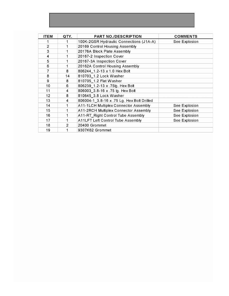 Hawk Industries Hawkjaw Sr. 100K-2GSR M100K Serial Numbers 141 to 200 User Manual | Page 87 / 215