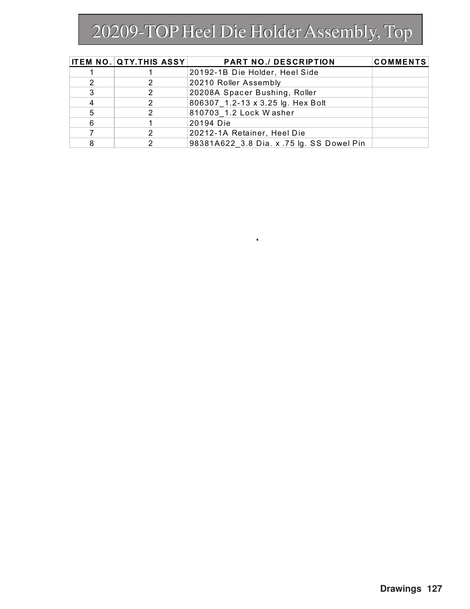 Hawk Industries Hawkjaw Sr. Manual M100K-2GSR Serial Numbers 201 to 370 User Manual | Page 129 / 215