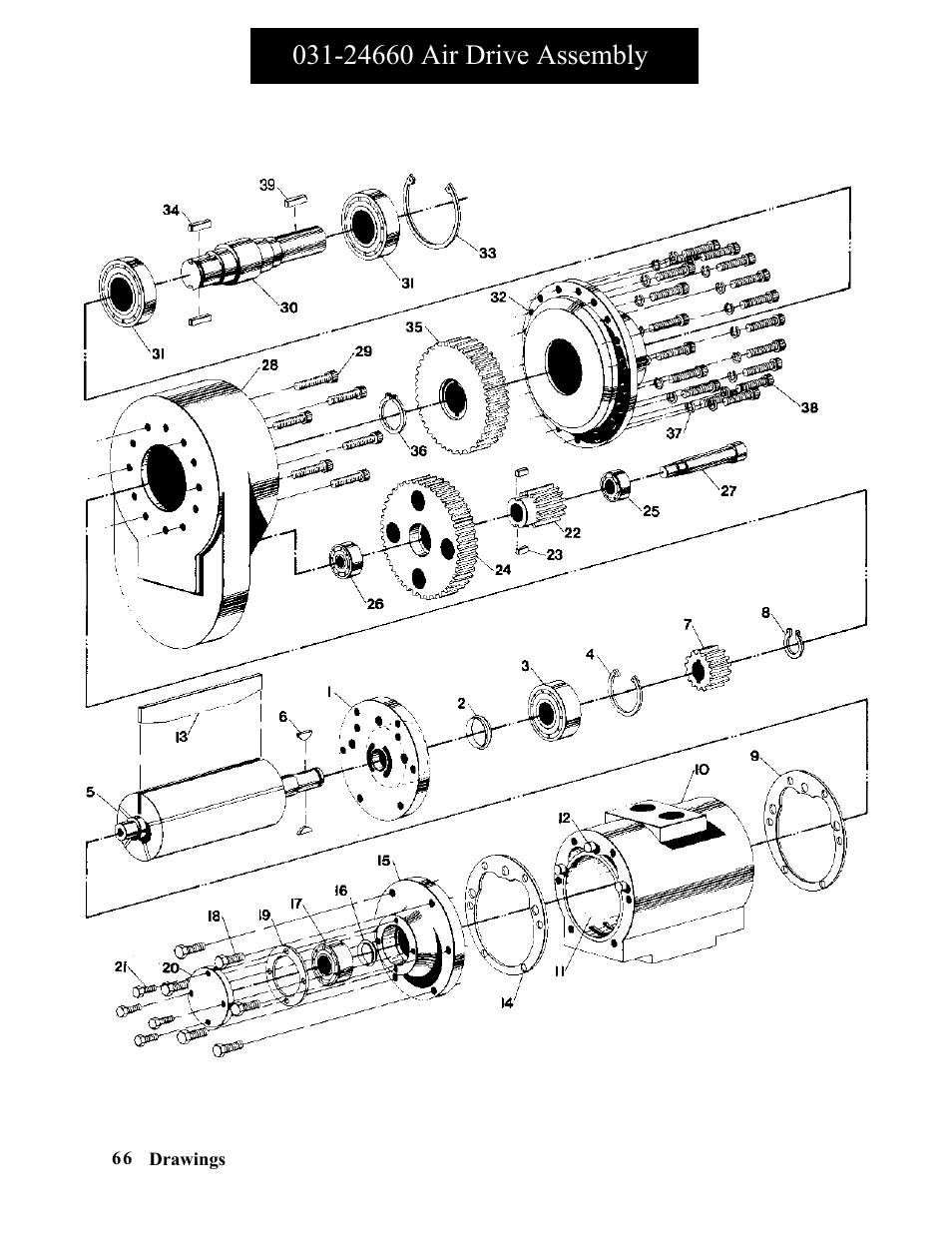 Hawk Industries Spinner Manual 550 HYDRAULIC Serial Numbers 1 to 205 User Manual | Page 66 / 81