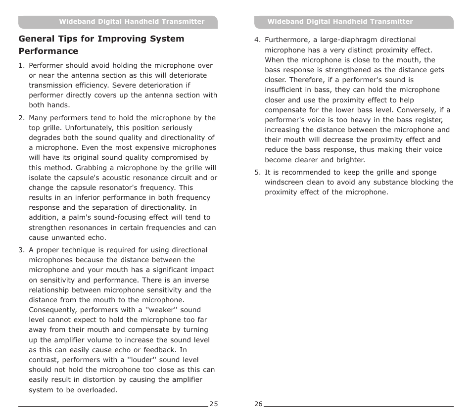 頁面 15 | MIPRO ACT-80H Wideband Digital Handheld Transmitter User Manual | Page 15 / 15