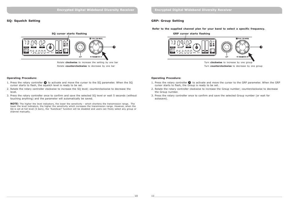 MIPRO ACT-82a Wideband Dual-Channel Digital Receiver User Manual | Page 8 / 13