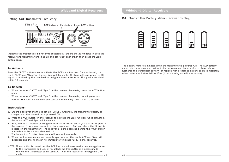 頁面 13 | MIPRO ACT-818 Wideband Single-Channel Digital Receiver User Manual | Page 13 / 15