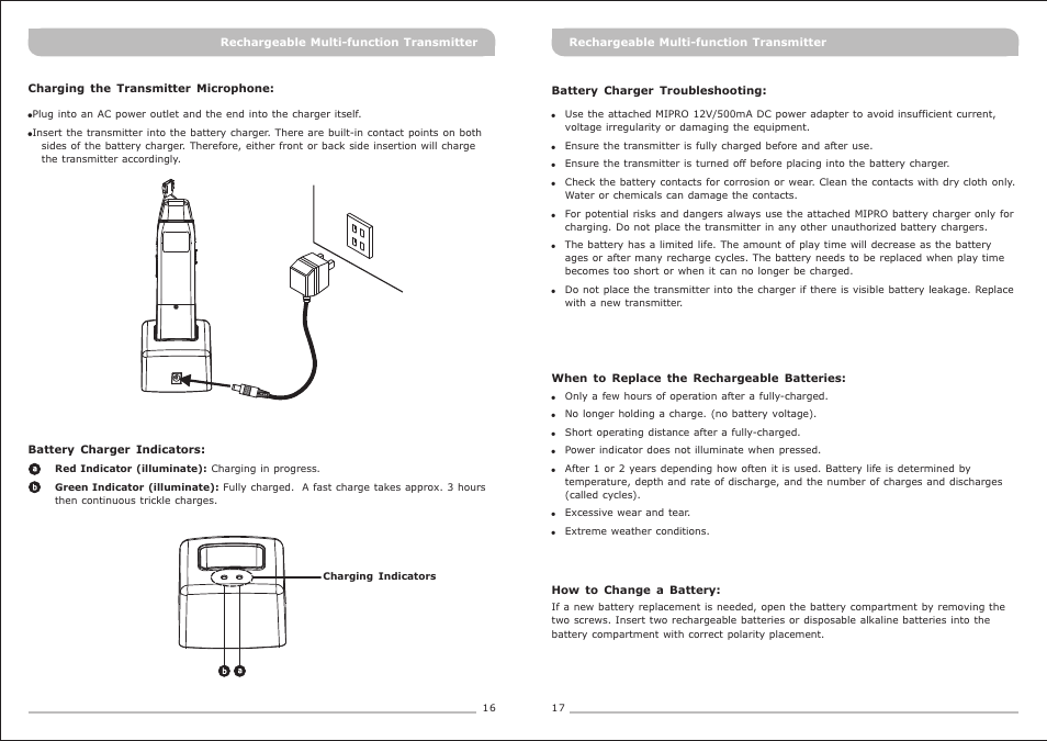 頁面 11 | MIPRO ACT-101 IR Remote-Controlled Single-Channel Diversity Receiver User Manual | Page 11 / 11