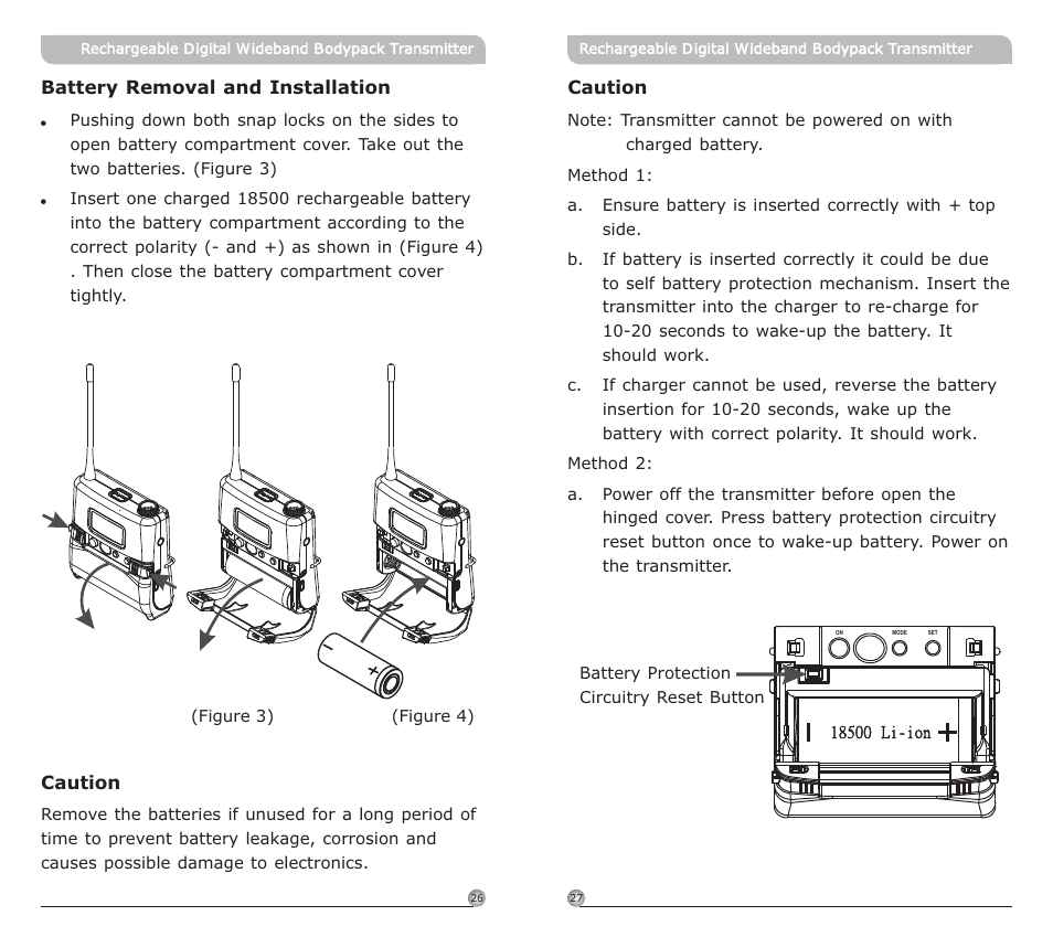 頁面 16 | MIPRO ACT-80TC Rechargeable Digital Wideband Bodypack Transmitter User Manual | Page 16 / 17