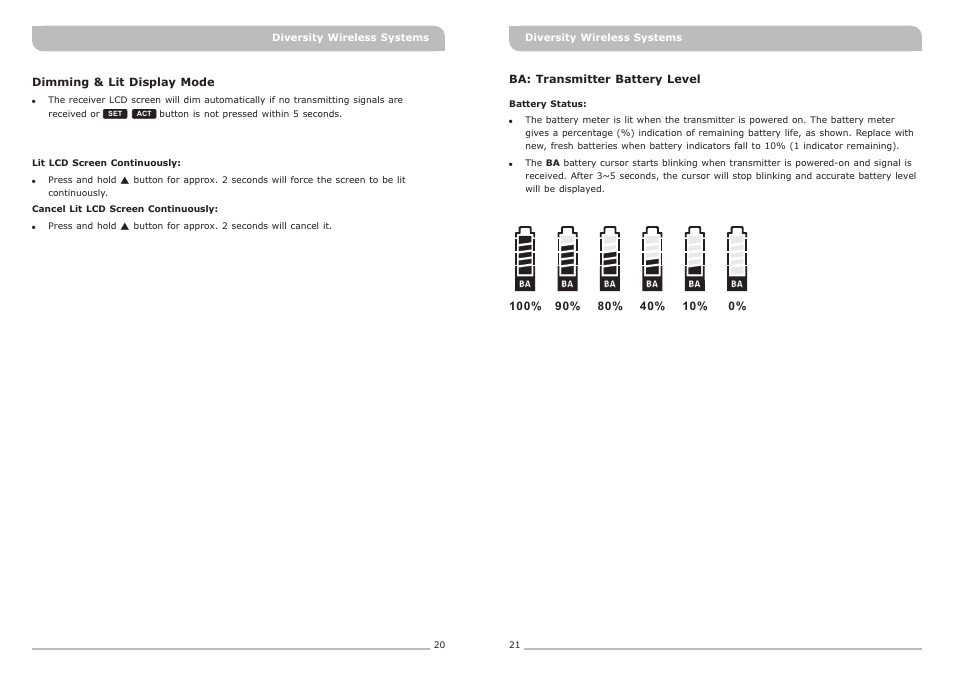 頁面 13 | MIPRO ACT-311 Single-Channel Diversity Receiver User Manual | Page 13 / 15