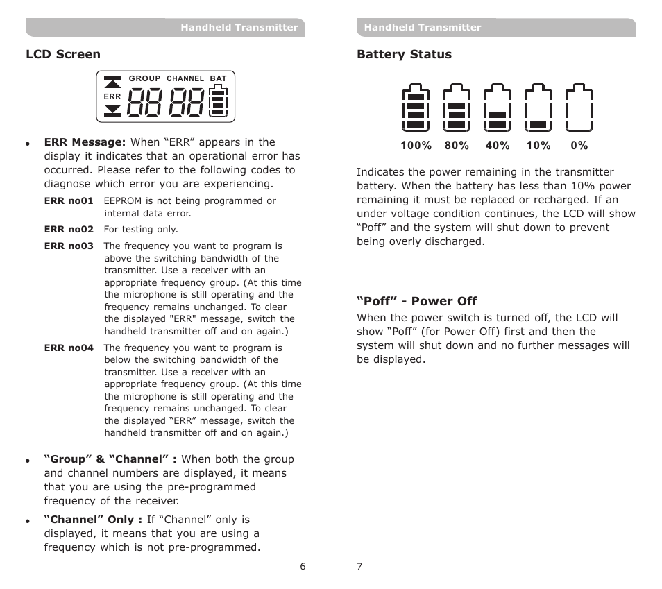 頁面 5 | MIPRO ACT-30Hr Remote Volume Control Handheld Transmitter User Manual | Page 5 / 7