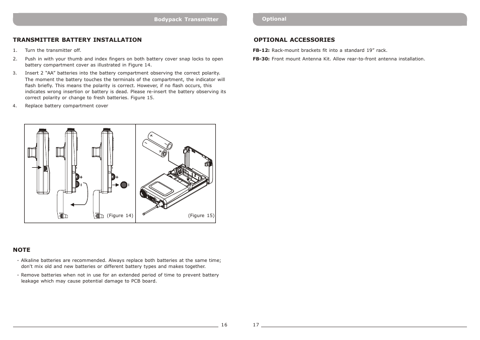 頁面 11 | MIPRO MR-823 Dual-Channel Diversity Receiver User Manual | Page 11 / 11
