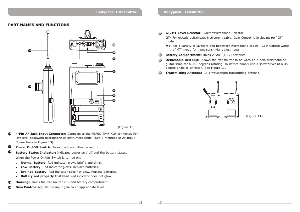 頁面 9 | MIPRO MR-823 Dual-Channel Diversity Receiver User Manual | Page 9 / 11